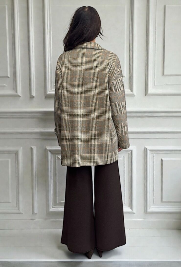 MARYNARKA DAMSKA W KRATĘ LAUREN VIDAL SIGMA - obrazek 3