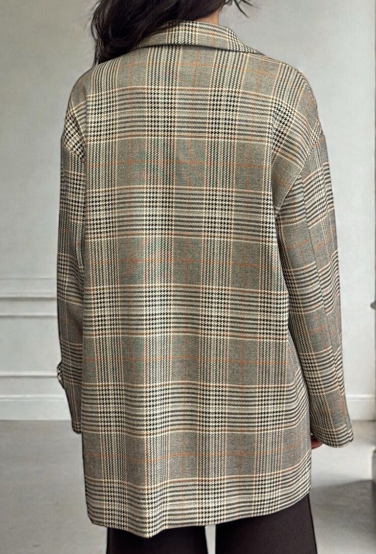 MARYNARKA DAMSKA W KRATĘ LAUREN VIDAL SIGMA - obrazek 4