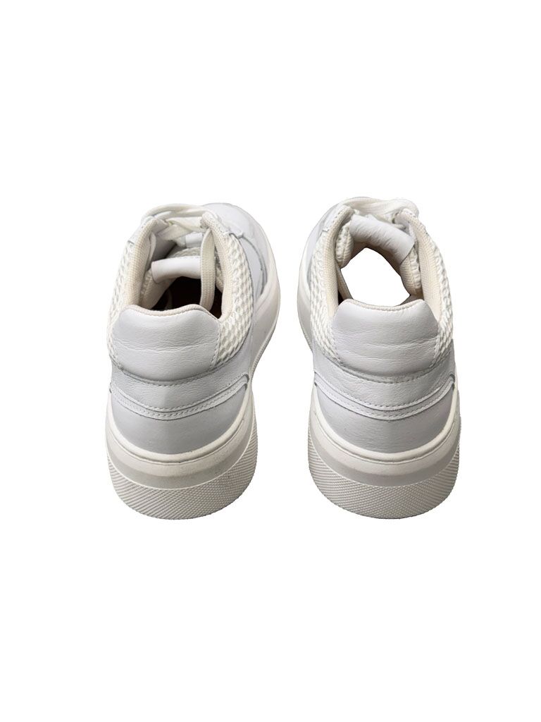 BUTY BIAŁE TRAMPKI SNEAKERSY NA GRUBEJ PODESZWIE LESTROSA SN13 - obrazek 6