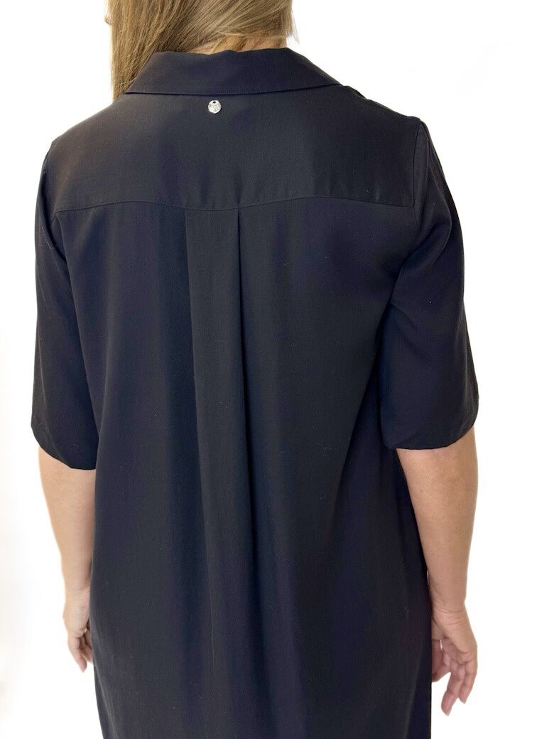 DŁUGA CZARNA SUKIENKA MOS MOSH 169370 - obrazek 2