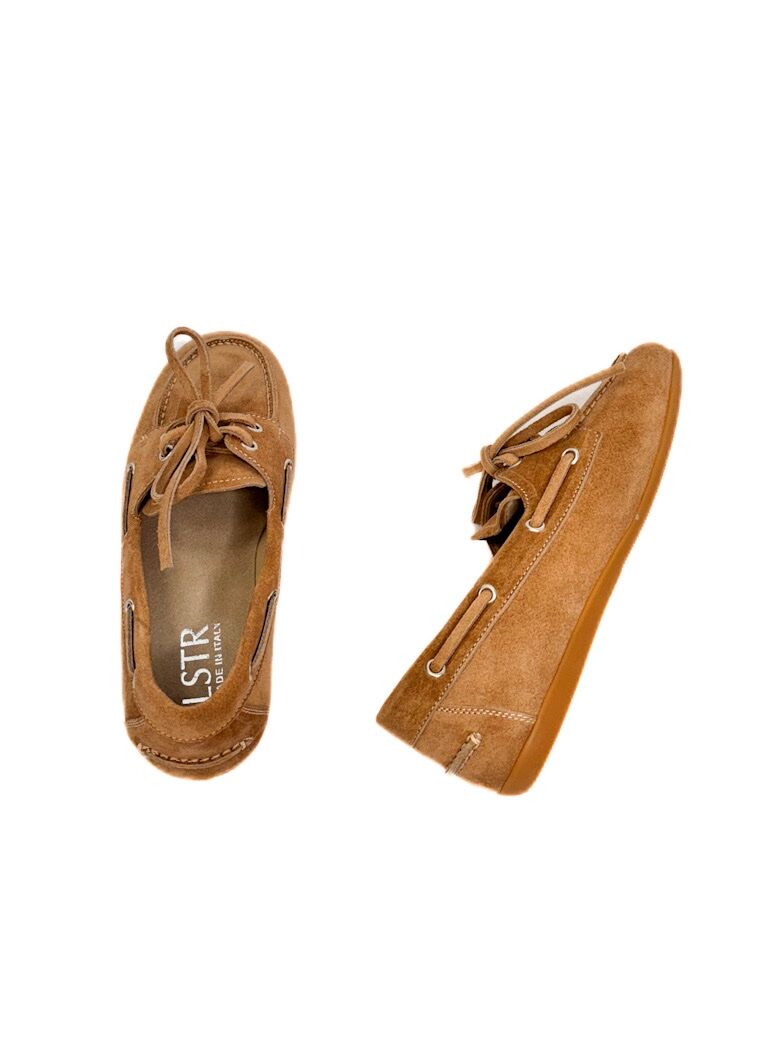 BUTY MOKASYNY SKÓRZANE BRĄZOWE CAMELOWE LESTROSA M6