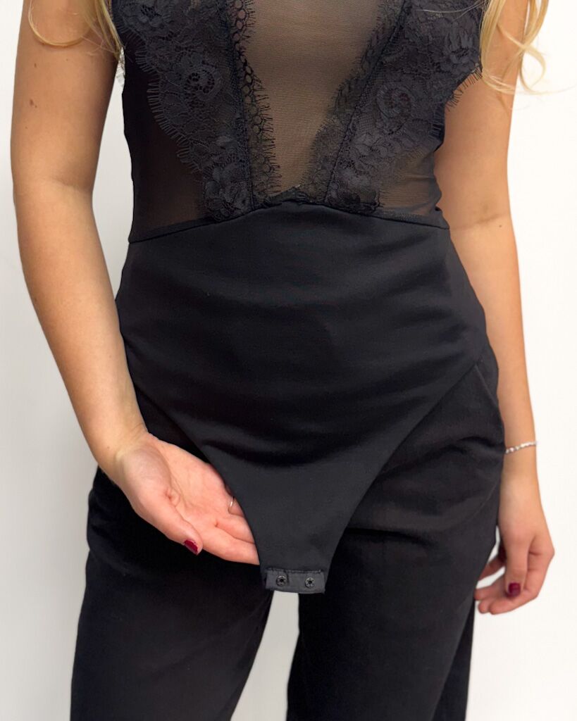 CZARNE KORONKOWE BODY IMPERIAL B260KJS - obrazek 4