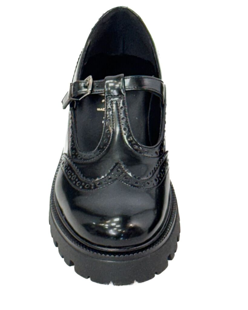 CZARNE DAMSKIE SKÓRZANE PÓŁBUTY OVYE LF600 - obrazek 3