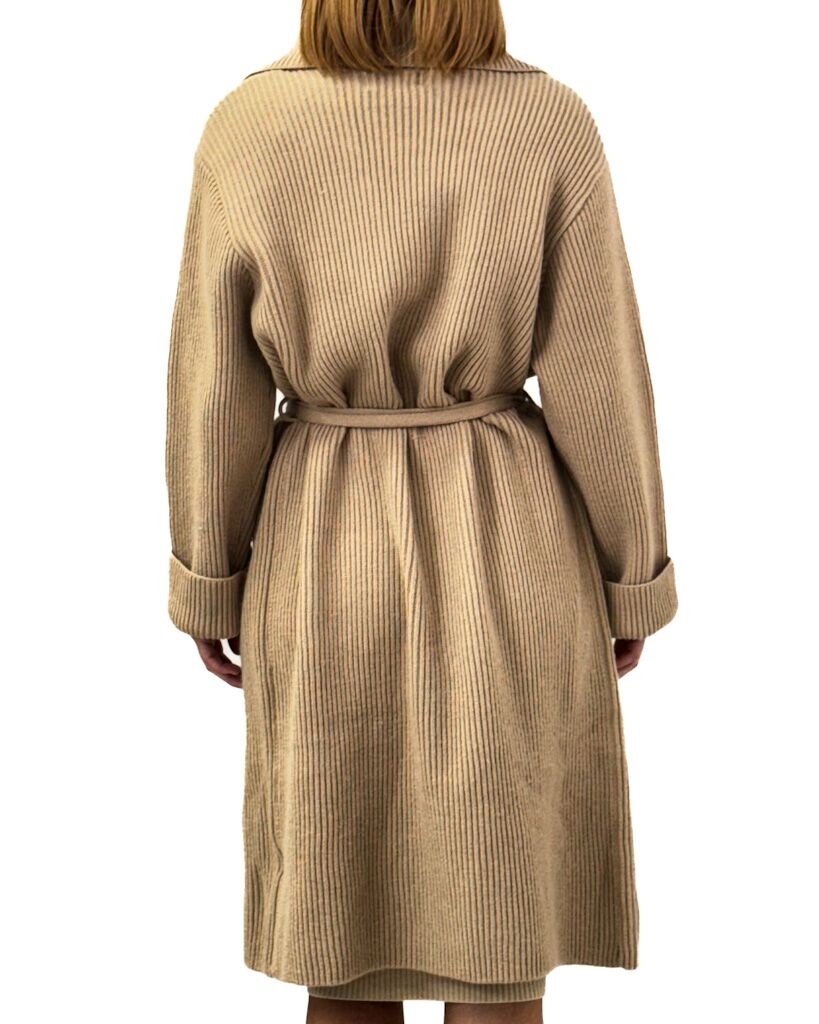 DŁUGI WIĄZANY SWETER ROBERTA BIAGI CAP0633 - obrazek 4