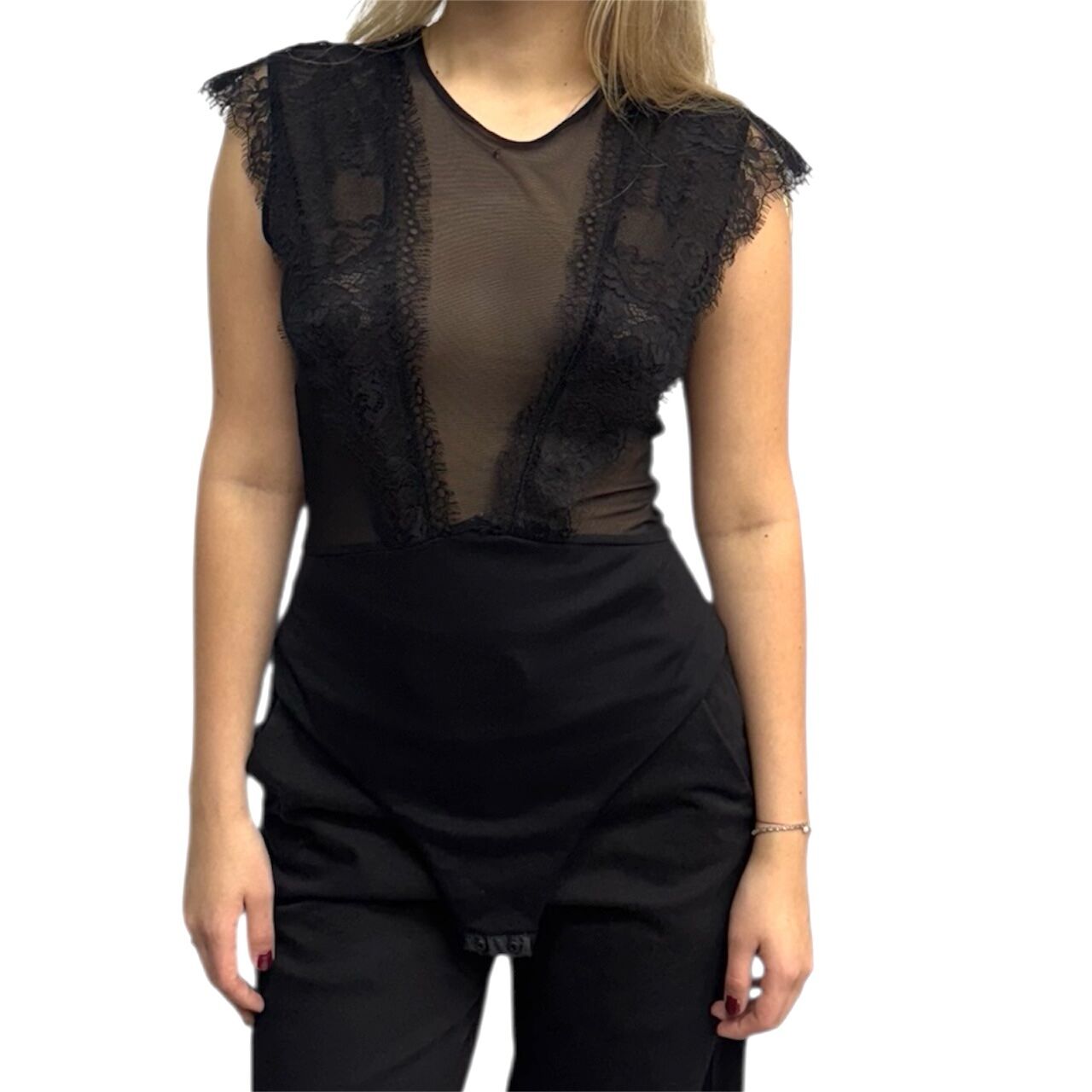 CZARNE KORONKOWE BODY IMPERIAL B260KJS - obrazek 3