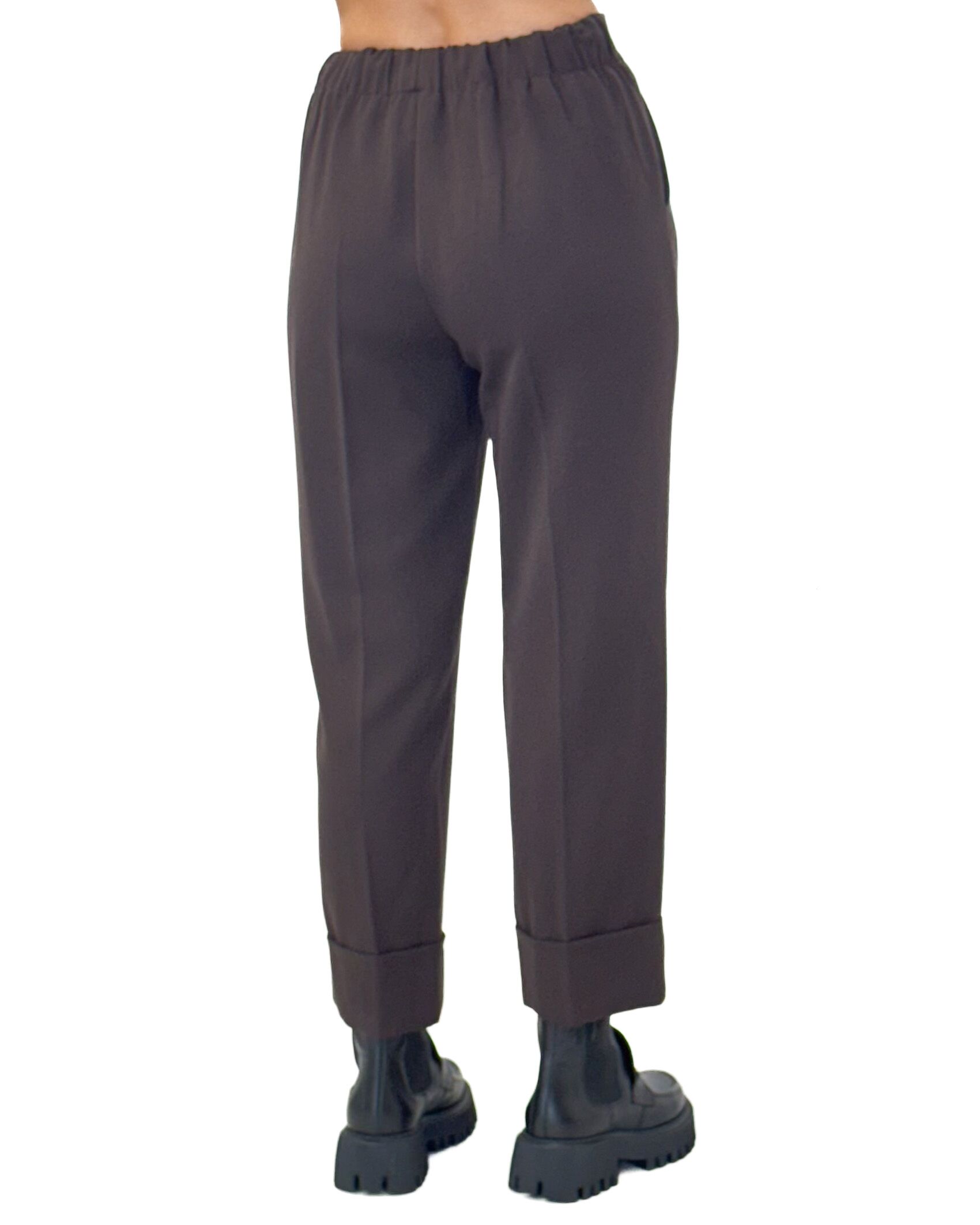 CZEKOLADOWE SPODNIE DAMSKIE PIA B PROCLO - obrazek 2