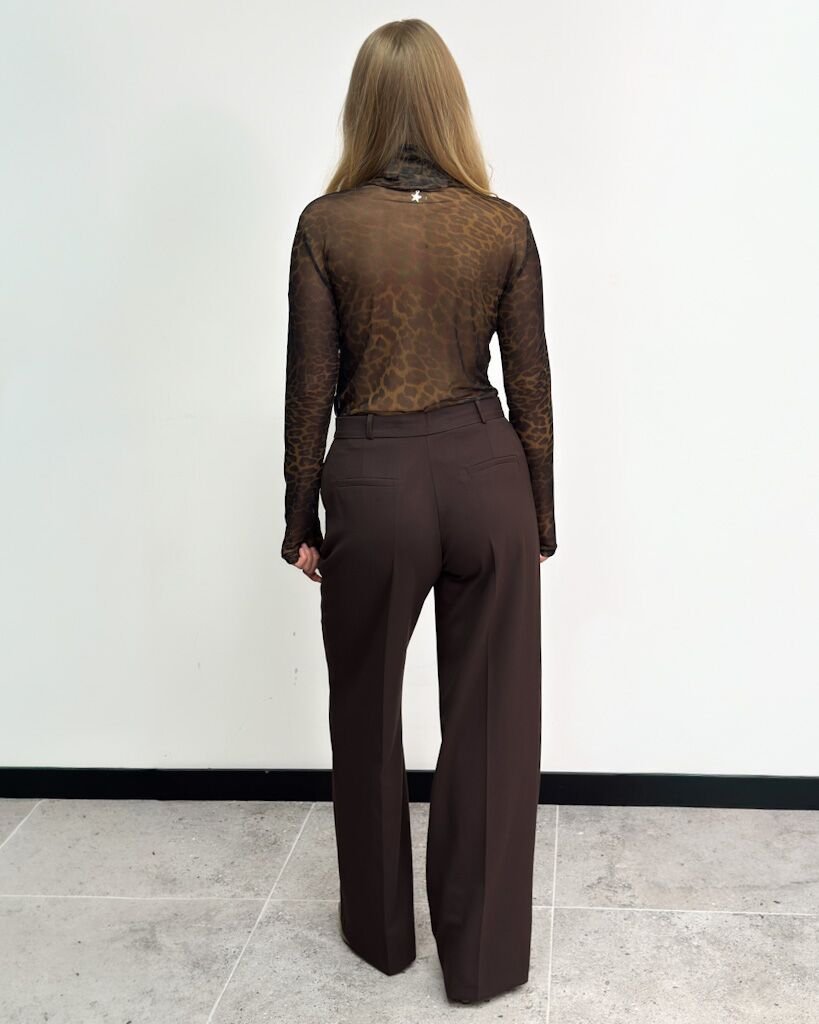 BLUZKA W PANTERKĘ SOUVENIR F38X1241 - obrazek 5