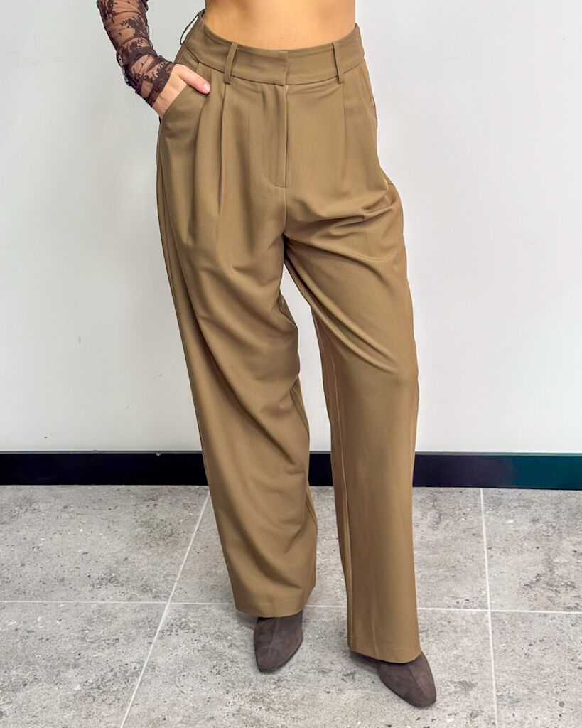 OLIWKOWE SPODNIE Z MATERIAŁU PIA B PEFIME - obrazek 2