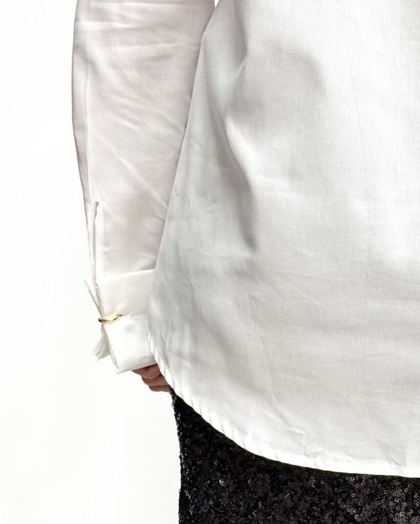 Biała koszula damska z długim rękawem Imperial CNF7ITY - obrazek 5