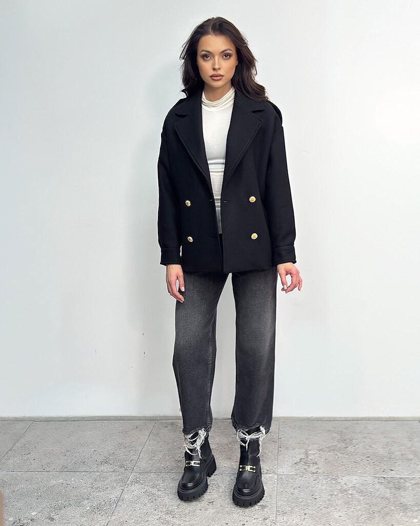 Kremowy cienki golf damski Imperial TR11KNY - obrazek 6